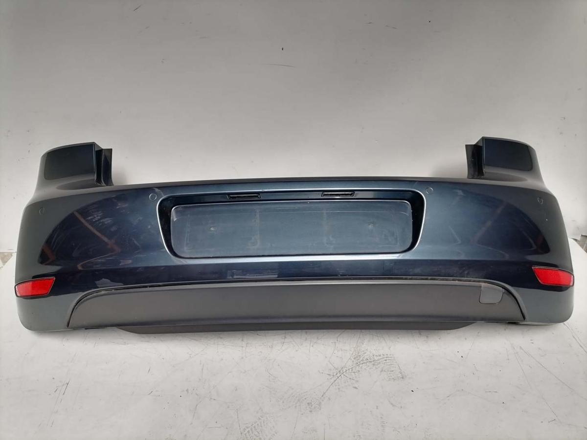 VW Golf 6 original Sto&szlig;stange Stossf&auml;nger hinten LC5F Blue Graphit Flie&szlig;heck Bj.2010